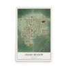 Map of Grand Meadow, Minnesota, 12 x 18 inch unframed archival matte print