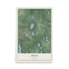 Map of Hugo, Minnesota, 12 x 18 inch unframed archival matte print