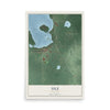 Map of Isle, Minnesota, 12 x 18 inch unframed archival matte print