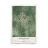 Map of Kensington, Minnesota, 12 x 18 inch unframed archival matte print