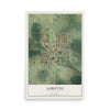 Map of Loretto, Minnesota, 12 x 18 inch unframed archival matte print