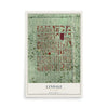 Map of Lyndale, Minnesota, 12 x 18 inch unframed archival matte print