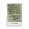 Map of Morris Park, Minnesota, 12 x 18 inch unframed archival matte print