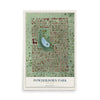 Map of Powderhorn Park, Minnesota, 12 x 18 inch unframed archival matte print