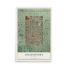 Map of South Uptown, Minnesota, 12 x 18 inch unframed archival matte print