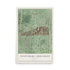 Map of Steven's Square - Loring Heights, Minnesota, 12 x 18 inch unframed archival matte print