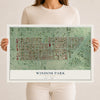 Map of Windom Park, Minnesota, 12 x 18 inch unframed archival matte print