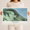 Map of Minneiska, Minnesota, 12 x 18 inch unframed archival matte print