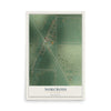 Map of Norcross, Minnesota, 12 x 18 inch unframed archival matte print