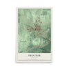 Map of Proctor, Minnesota, 12 x 18 inch unframed archival matte print