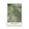 Map of South Haven, Minnesota, 12 x 18 inch unframed archival matte print