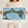 Map of the Village of Minnetonka Beach, Minnesota, 12 x 18 inch unframed archival matte print