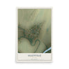 Map of Allenville, Missouri, 12 x 18 inch unframed archival matte print