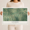 Map of Altenburg, Missouri, 12 x 18 inch unframed archival matte print