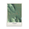 Map of Ashburn, Missouri, 12 x 18 inch unframed archival matte print
