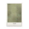 Map of Baker, Missouri, 12 x 18 inch unframed archival matte print