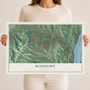 Map of Barnhart, Missouri, 12 x 18 inch unframed archival matte print