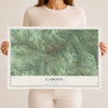 Map of Cabool, Missouri, 12 x 18 inch unframed archival matte print