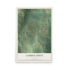 Map of Camden Point, Missouri, 12 x 18 inch unframed archival matte print