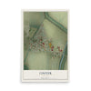 Map of Cooter, Missouri, 12 x 18 inch unframed archival matte print