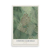 Map of Country Club Hills, Missouri, 12 x 18 inch unframed archival matte print