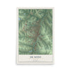 Map of De Soto, Missouri, 12 x 18 inch unframed archival matte print