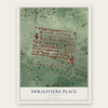 DeBaliviere Place, Missouri map print, the full design