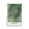 Map of Deepwater, Missouri, 12 x 18 inch unframed archival matte print