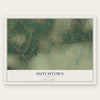 Dutchtown, Missouri map print, the full design