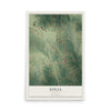 Map of Eolia, Missouri, 12 x 18 inch unframed archival matte print