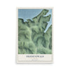 Map of Friedenswald, Missouri, 12 x 18 inch unframed archival matte print