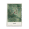 Map of Galt, Missouri, 12 x 18 inch unframed archival matte print