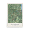 Map of Herculaneum, Missouri, 12 x 18 inch unframed archival matte print