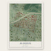 Hi-Pointe, Missouri map print, the full design