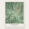 High Ridge, Missouri map print, the full design
