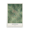 Map of Huntsville, Missouri, 12 x 18 inch unframed archival matte print