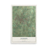 Map of Jackson, Missouri, 12 x 18 inch unframed archival matte print