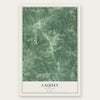 Laquey, Missouri map print, the full design