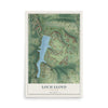 Map of Loch Lloyd, Missouri, 12 x 18 inch unframed archival matte print