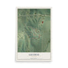 Map of Lucerne, Missouri, 12 x 18 inch unframed archival matte print