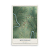 Map of Monticello, Missouri, 12 x 18 inch unframed archival matte print