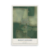 Map of Mount Leonard, Missouri, 12 x 18 inch unframed archival matte print