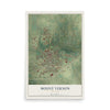 Map of Mount Vernon, Missouri, 12 x 18 inch unframed archival matte print