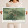 Map of Naylor, Missouri, 12 x 18 inch unframed archival matte print