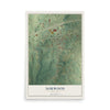 Map of Norwood, Missouri, 12 x 18 inch unframed archival matte print