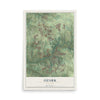 Map of Ozark, Missouri, 12 x 18 inch unframed archival matte print