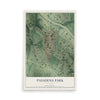 Map of Pasadena Park, Missouri, 12 x 18 inch unframed archival matte print