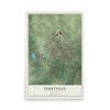 Map of Perryville, Missouri, 12 x 18 inch unframed archival matte print