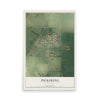 Map of Pickering, Missouri, 12 x 18 inch unframed archival matte print