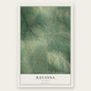 Ravanna, Missouri map print, the full design
